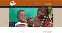 Desktop Screenshot of kambia.org.uk